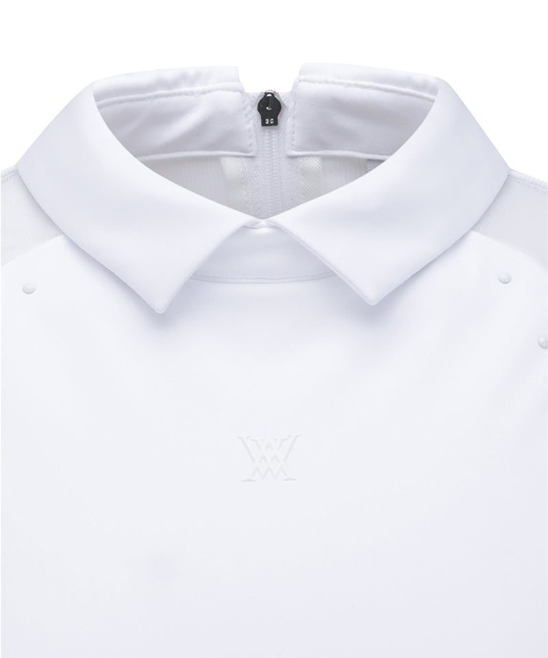 ANEW Golf Women's SM Hybrid Short T-Shirt - White