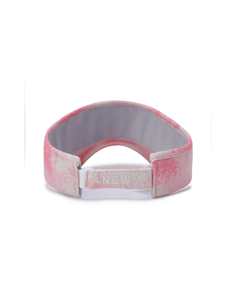 Unisex Color Pattern Visor - Pink