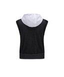 Women's Hoodie Sweater Vest - Navy