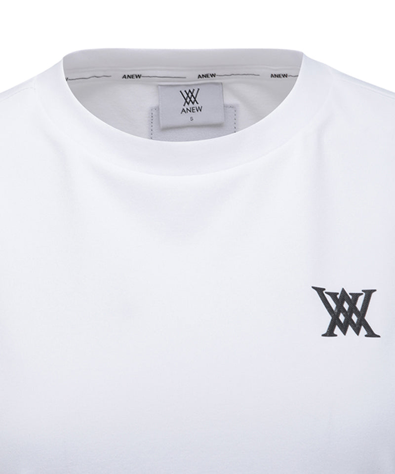 ANEW Golf Women's SM Essential Round Short  T-Shirt - White