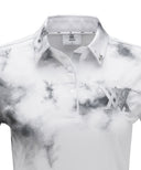 [Legacy Sale] Women's SM Collared Short T-Shirt - White