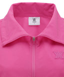 ANEW Golf Women's SM Short Sleeve Anorak Jacket - Hot Pink