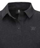 ANEW Golf Women's SM Black Finish Short T-Shirt - Melange Gray