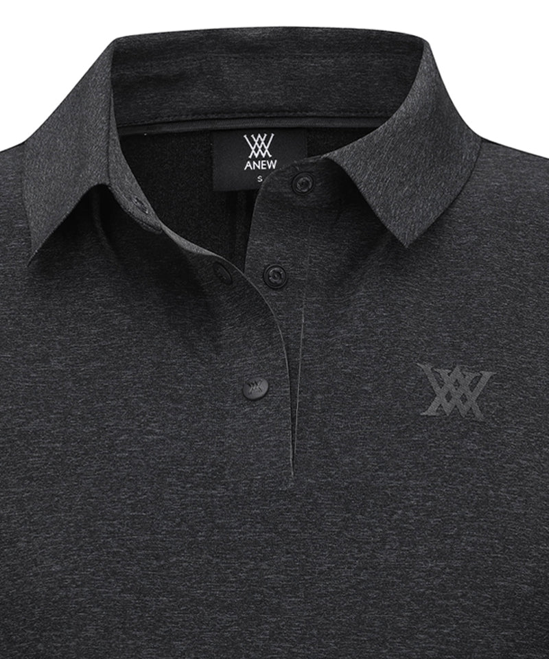 ANEW Golf Women's SM Black Finish Short T-Shirt - Melange Gray