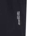 Men Ribbed Crew Neck Short  T-Shirt - Black