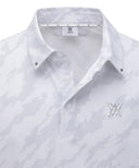 Anew Golf Men's SP Layered Pattern Long T-Shirt - White