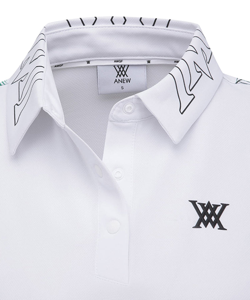 ANEW Golf Women's SM New's Signature Logo Short T-Shirt - White