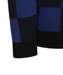 Men's Check Board Pullover - Royal Blue