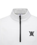 Men's Half Zip L/TS - Off-White