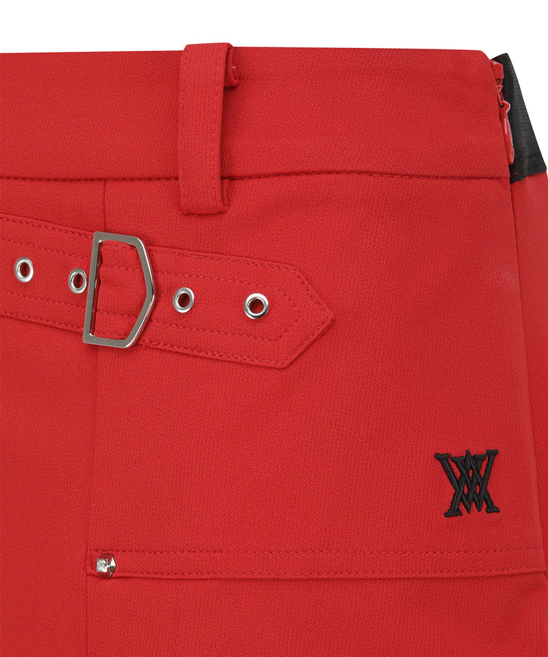 Anew Golf Women's SP Incision Skirt - Red – Anew Golf USA