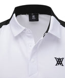 ANEW GOLF Men's SM Block Point Short T-Shirt - White