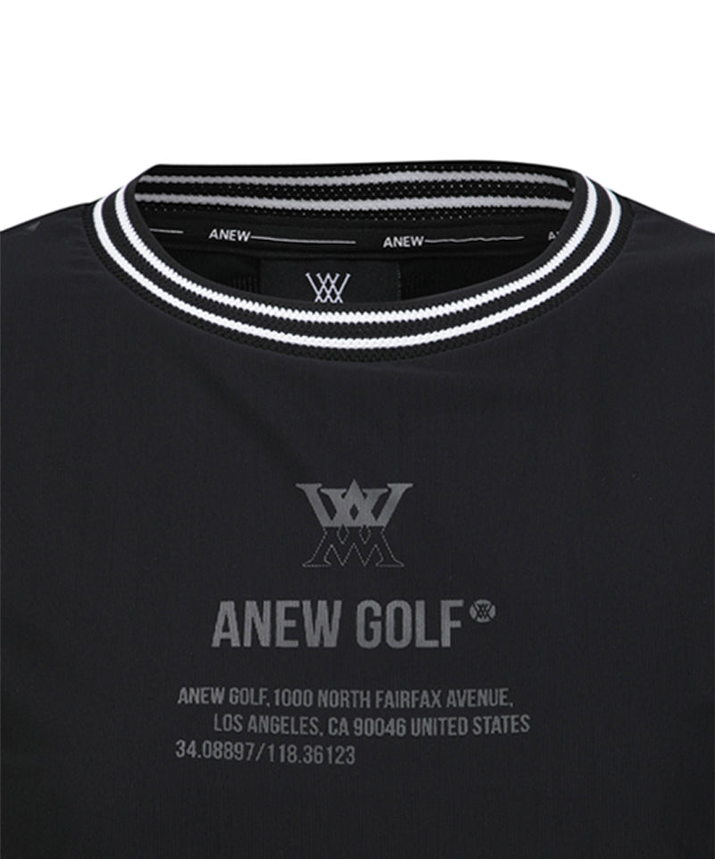 ANEW Golf Women's SM Layered Round Short T-Shirt - Black