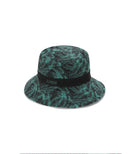 ANEW Golf Uni Tropical Pattern Reversible Bucket Hat - White