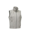 Women's Pleats Point Vest  - Light Beige