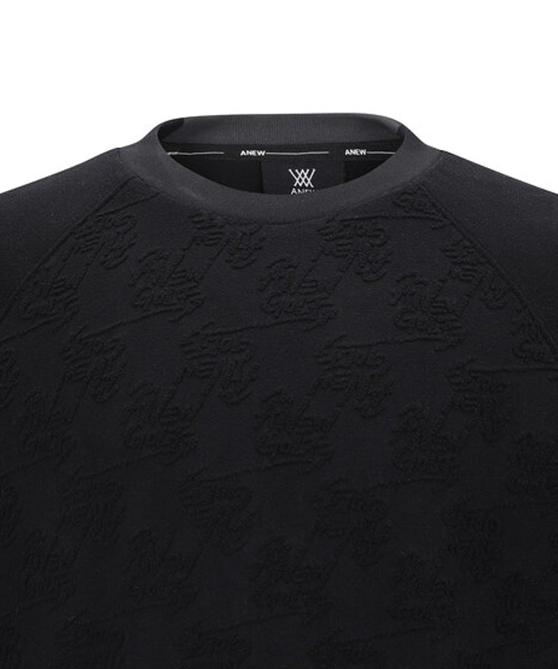 Men's Burn-Out Logo MTM - Black