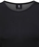 ANEW Golf Women's SM Round Neck Base Layer - Black