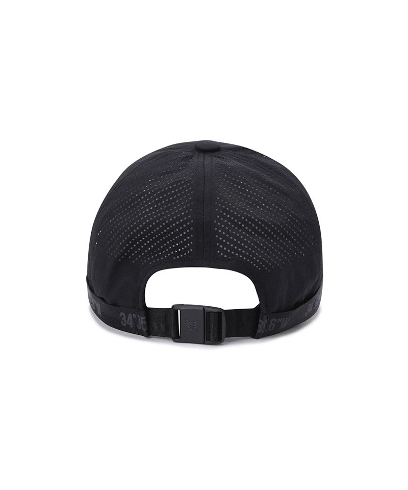 Unit Backstrap Cap Unisex Strap Cap - Black – Anew Golf USA