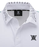 ANEW GOLF Men's SM New Signature Logo Short T-Shirt - White