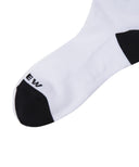 Men's Double-Block Socks - White