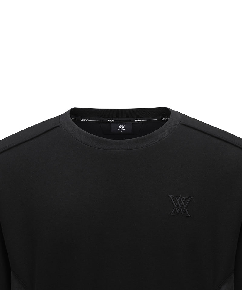 Men's Wooven Mixed M To M - Black