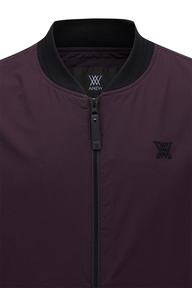 Men's FA Signature MA-1 Jacket - Burgundy