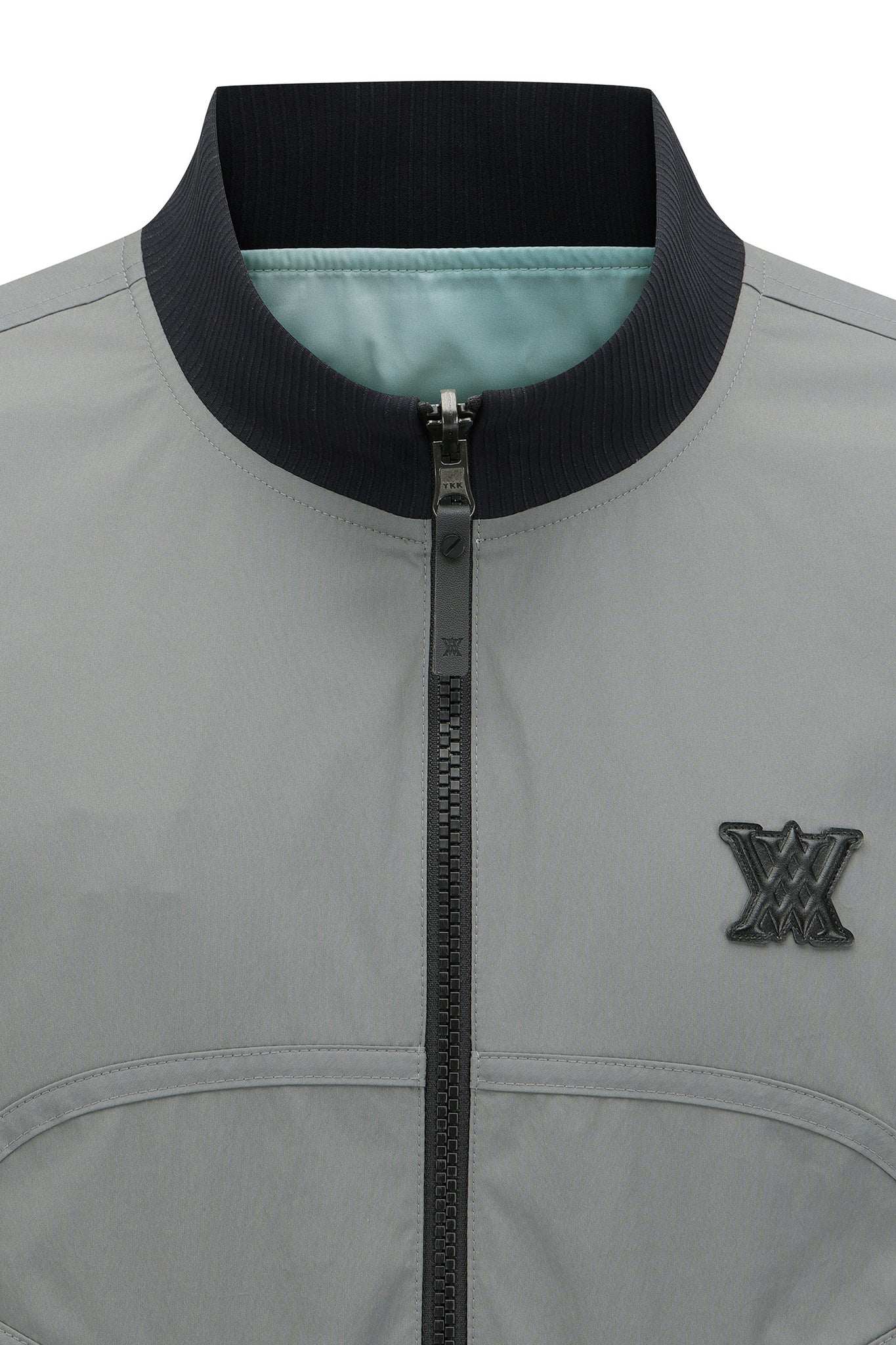 Men's FA Gradation Pattern Reversible Jacket - Dark Grey