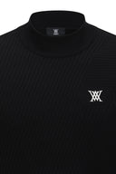 Men's FA Mock Neck Sweater - Black