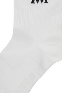 Men's Logo Socks - White