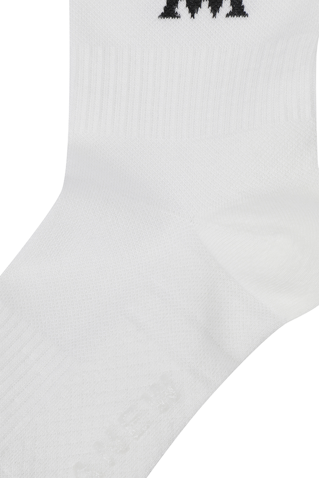 Men's Logo Socks - White