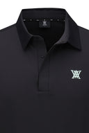 Men's FA Back Line Detail Long T-Shirt - Black