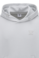 Men's FA Hooded Sweatshirt - Light Grey