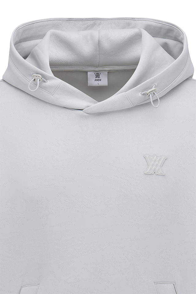 Men's FA Hooded Sweatshirt - Light Grey