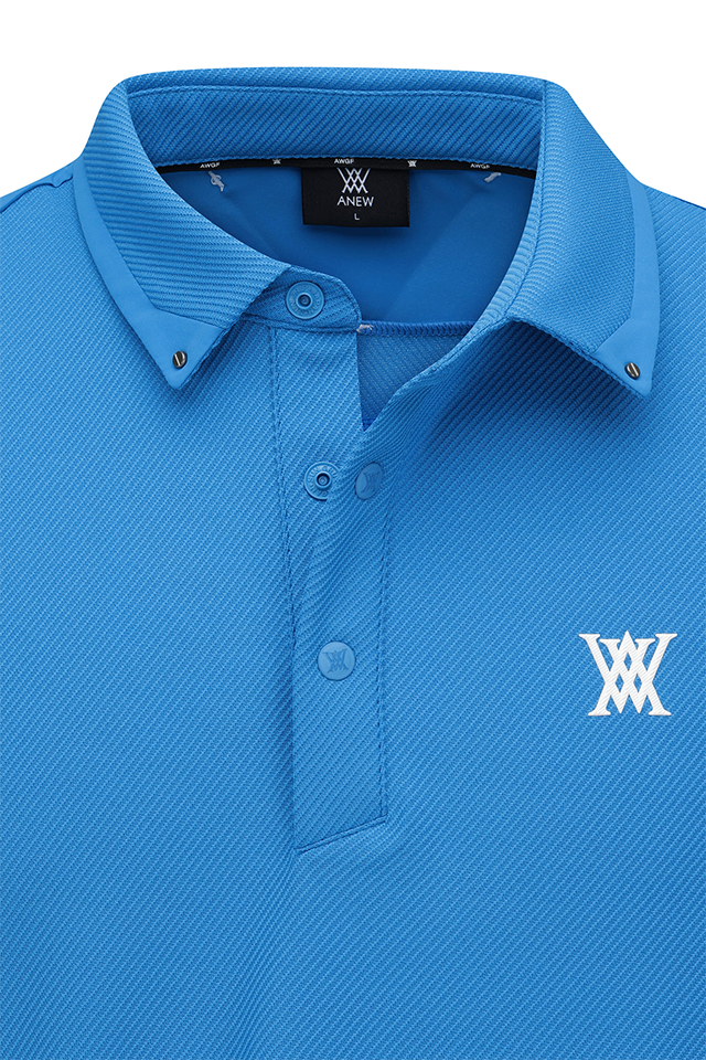 Men's FA Hybrid Short T-Shirt - Blue