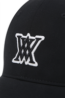 Unisex Cotton Ball Cap - Black