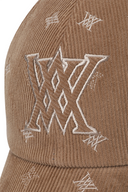 Unisex Corduroy Cap - Beige