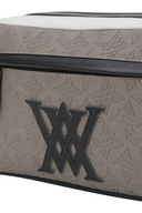 Uni Logo Intaglio Pouch - Beige