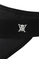 Women's Centre Ribbon Visor - Black