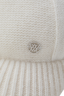 Women's Line Knit Ballcap - Cream