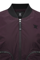 Women's FA Signature MA-1 Jacket - Burgundy