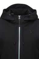Women's FA Mid Legth Hooded Jacket - Black
