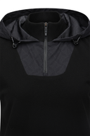 Women's FA Hooded Knit Vest - Black