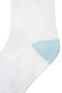 Women's Stripe Knee High Socks - Off White