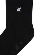 Women's Tactel Knee Socks - Black