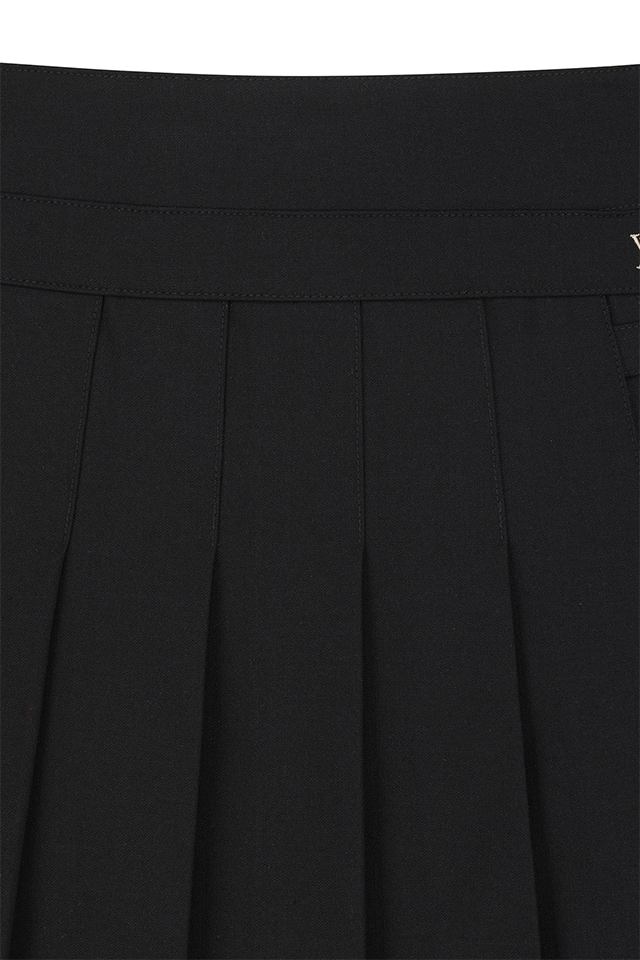 Women's FA Essential Pleated Skirt - Black