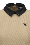 Women's FA Back Zip Long T-Shirt - Beige