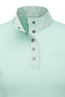 Women's FA High Neck Long T-Shirt - Mint