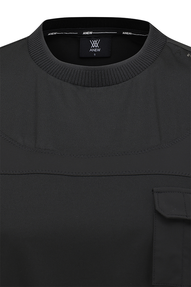 Women's FA Hybrid Round Short T-Shirt - Black