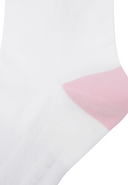 Women's Blocks Medium Neck Socks - Pink