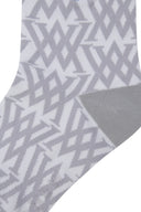 Women's Suit Medium Neck Socks - Dark Grey