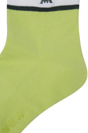 Women's 120 Medium Neck Socks - Lime